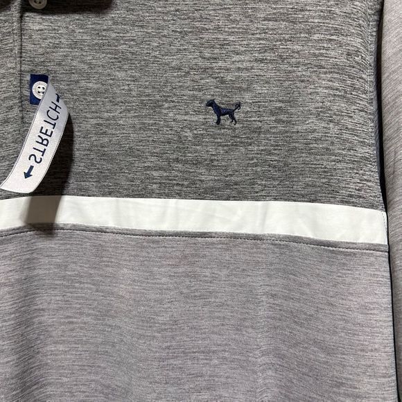 NWT Simply Southern Men's Performance Colorblock Polo Shirt Grey Size XL‎ - Picture 5 of 7
